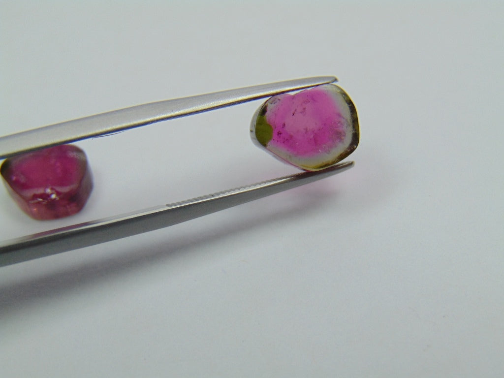 6.50ct Watermelon Tourmaline 9x8mm