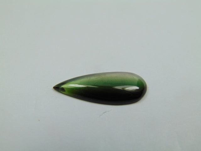 6.85ct Tourmaline Bicolor Cabochon 24x10mm