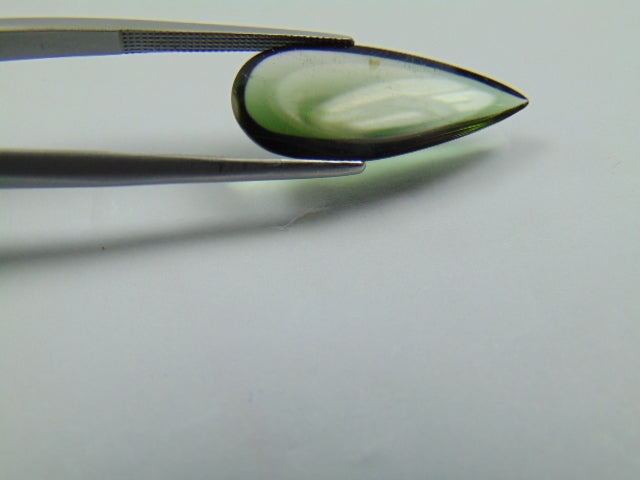 6.85ct Tourmaline Bicolor Cabochon 24x10mm