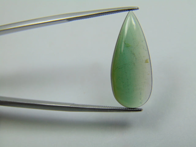 6.85ct Tourmaline Bicolor Cabochon 24x10mm