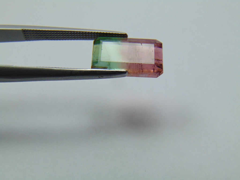 4.60ct Tourmaline Bicolor 12x7mm