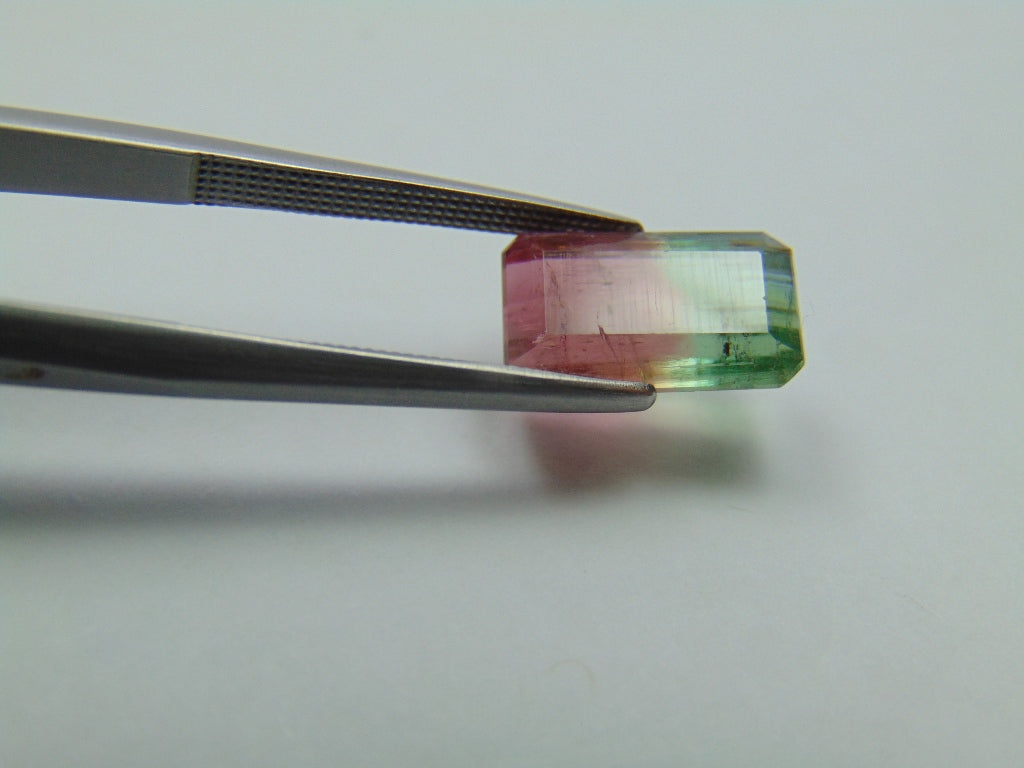 4.60ct Tourmaline Bicolor 12x7mm