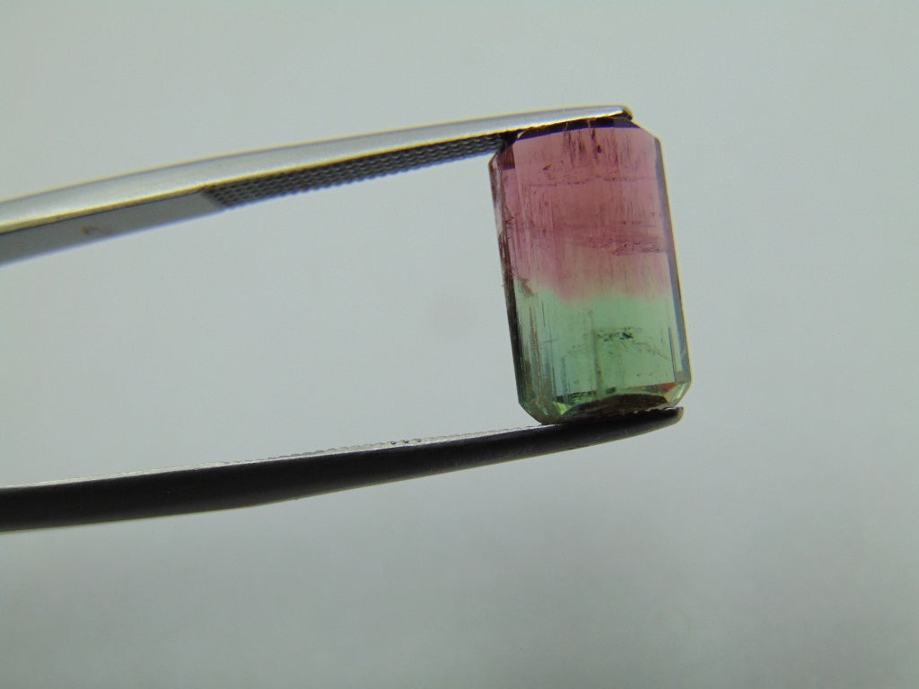 4.60ct Tourmaline Bicolor 12x7mm