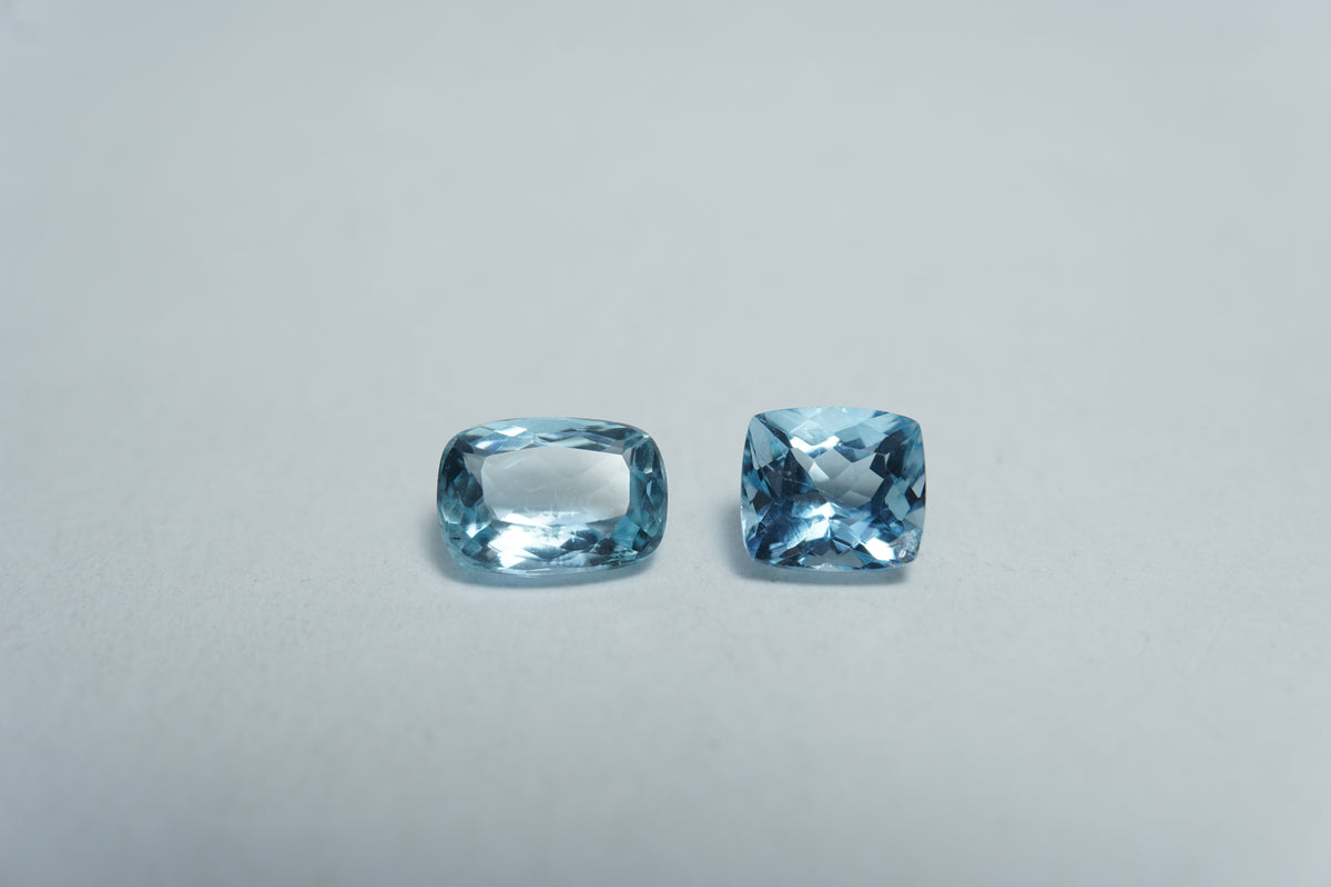 1.95ct Aquamarine 7x5mm / 6x5mm