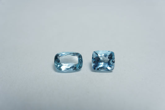 1.95ct Aquamarine 7x5mm / 6x5mm