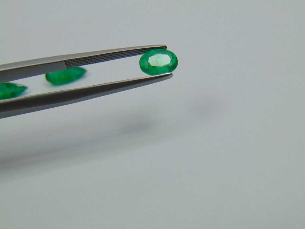 2.47ct Emerald 11x5mm 9.5x4mm 7x5mm