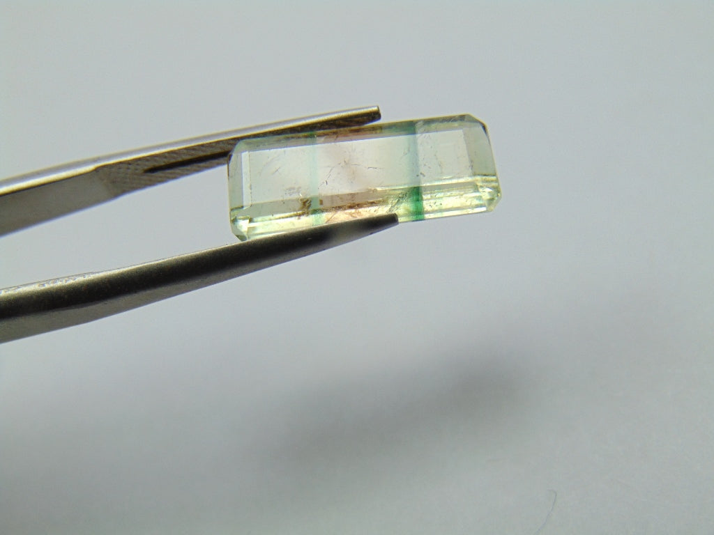 4.30ct Tourmaline Bicolor 15x7mm