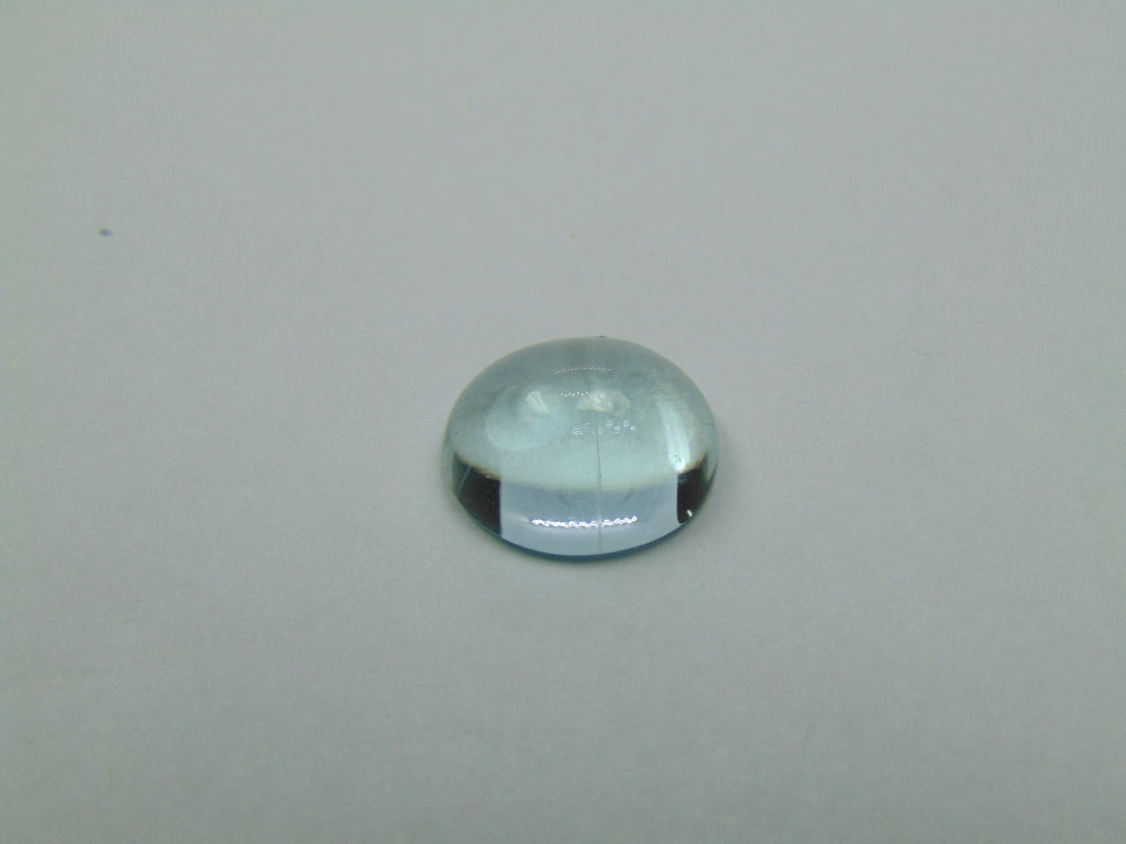 4.95ct Aquamarine Cabochon 12x10mm