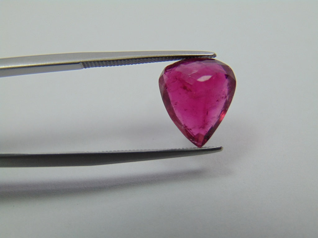 4.18ct Rubellite 12x11mm