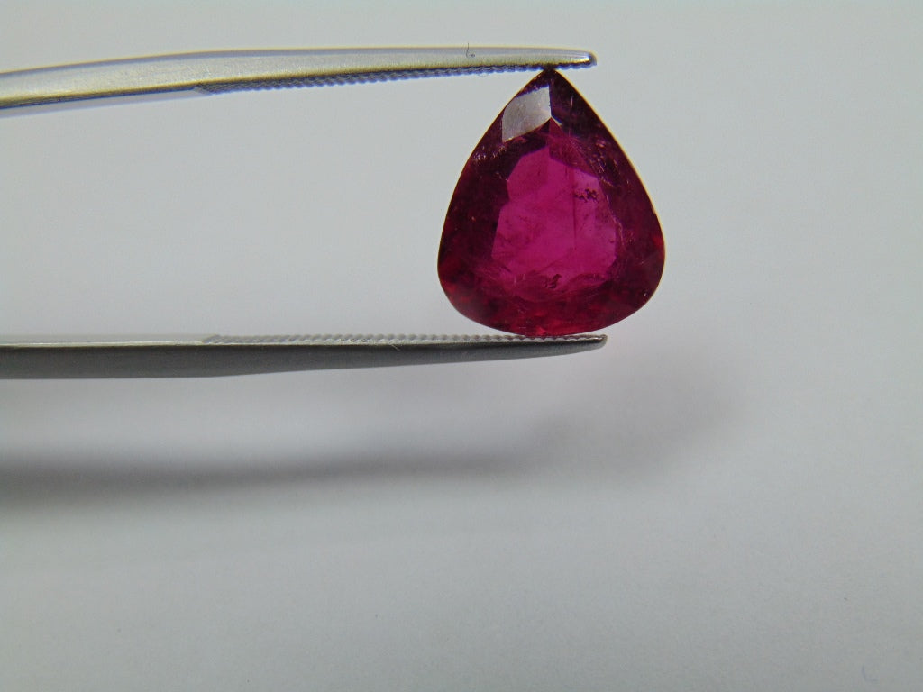 4.18ct Rubellite 12x11mm