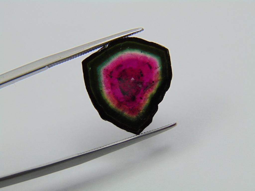 8.15ct  Watermelon Tourmaline 17x16mm