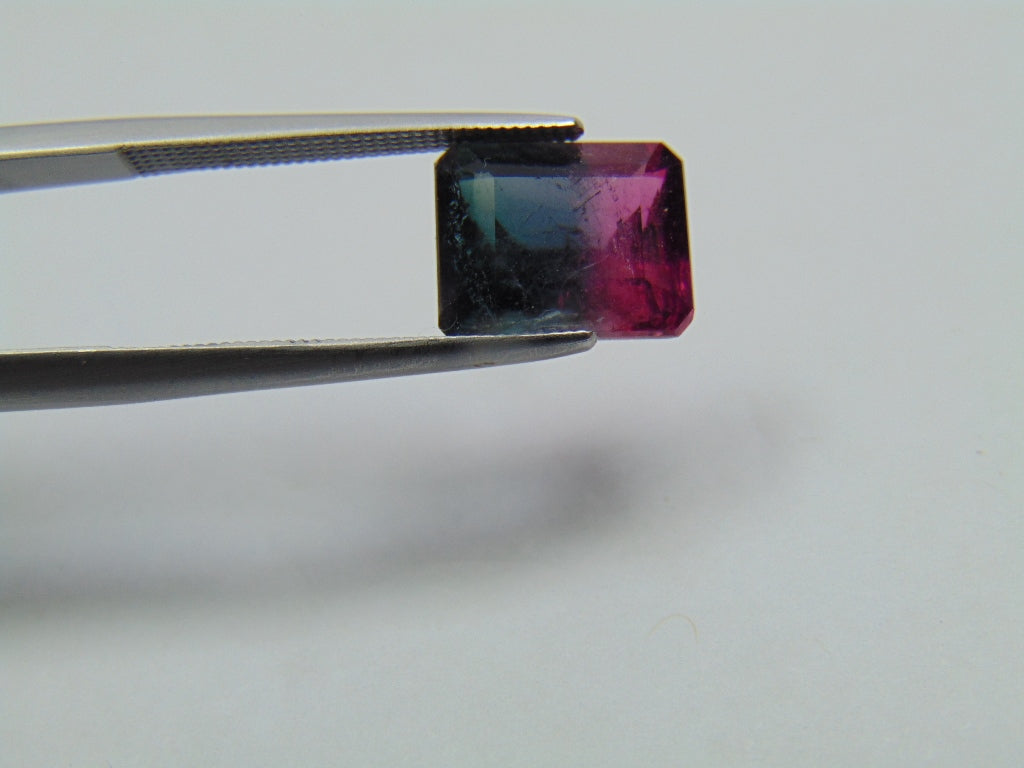 3.60ct Tourmaline Bicolor 10x8mm