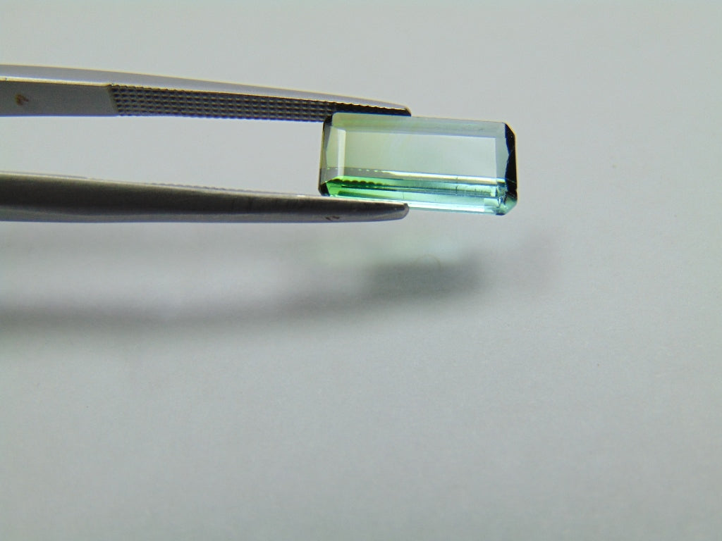 2.10ct Tourmaline Bicolor 12x6mm