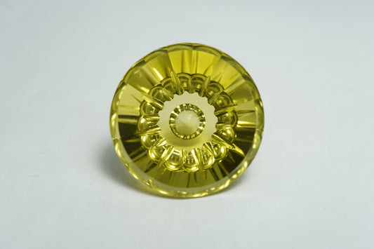 32.60ct Green gold 22mm