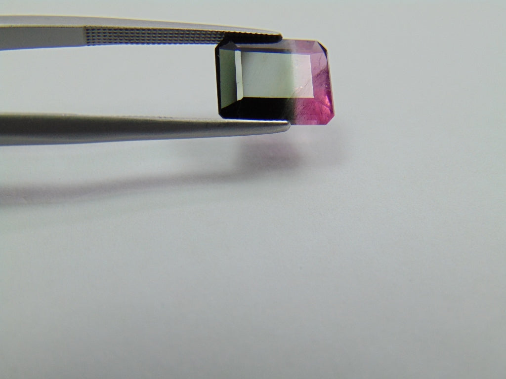 3.70ct Tourmaline Bicolor 17x9mm