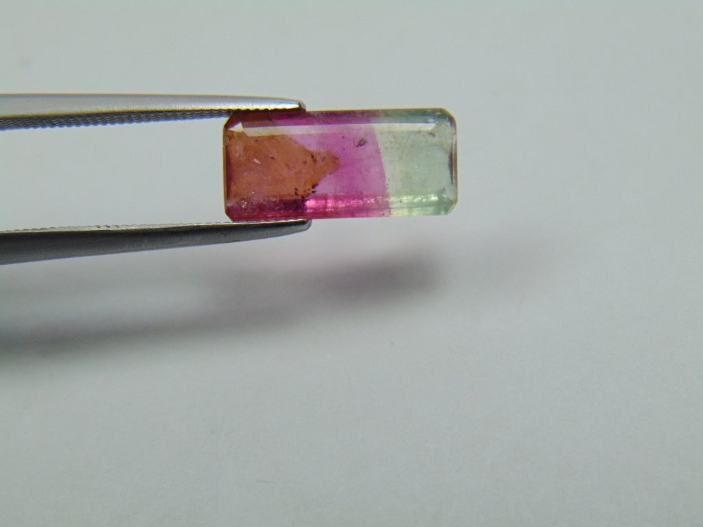 2.27ct Tourmaline Bicolor 13x6mm