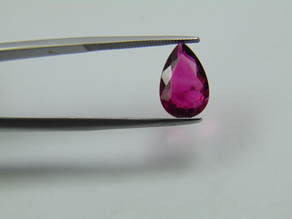 2.50ct Rubellite 12x7mm