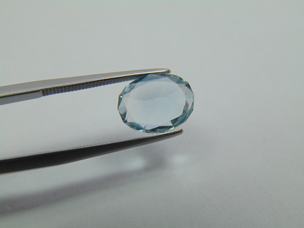 3.79ct Topaz Natural Color 11x8mm