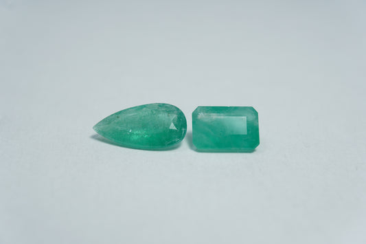 2.20ct Emerald 11x5mm / 8x5mm
