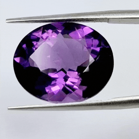 12.35ct Amethyst 17x14mm