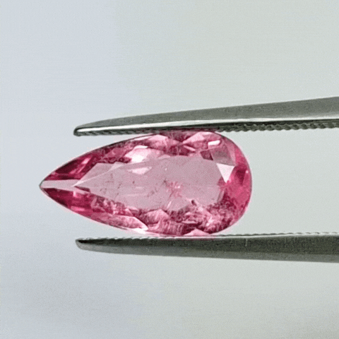 1.78ct Tourmaline Pink 12x6mm