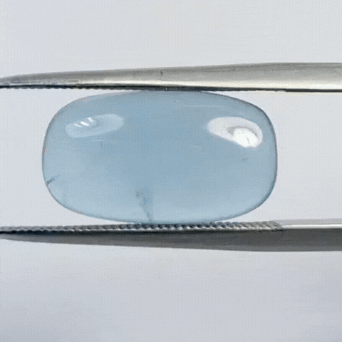 3.90ct Aquamarine Cabochon 15x9mm