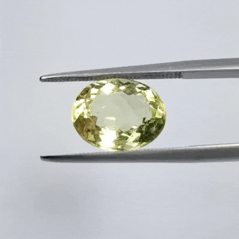 3.98ct Beryl Green 12x9mm