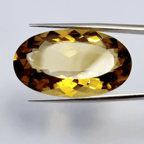 44ct Citrine 33x20mm