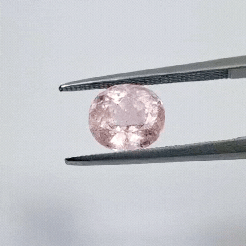 2.45ct Tourmaline Pink 8x7.5mm