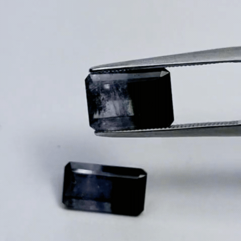 7.64ct Tourmaline Bicolor 11x7mm 11x6mm