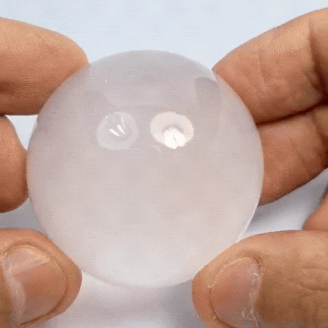 439ct Quartz Rose Cabochon 47mm