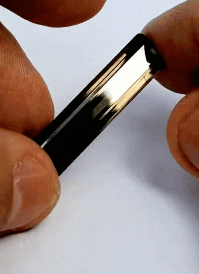 13.75ct Tourmaline Bicolor 30x7mm