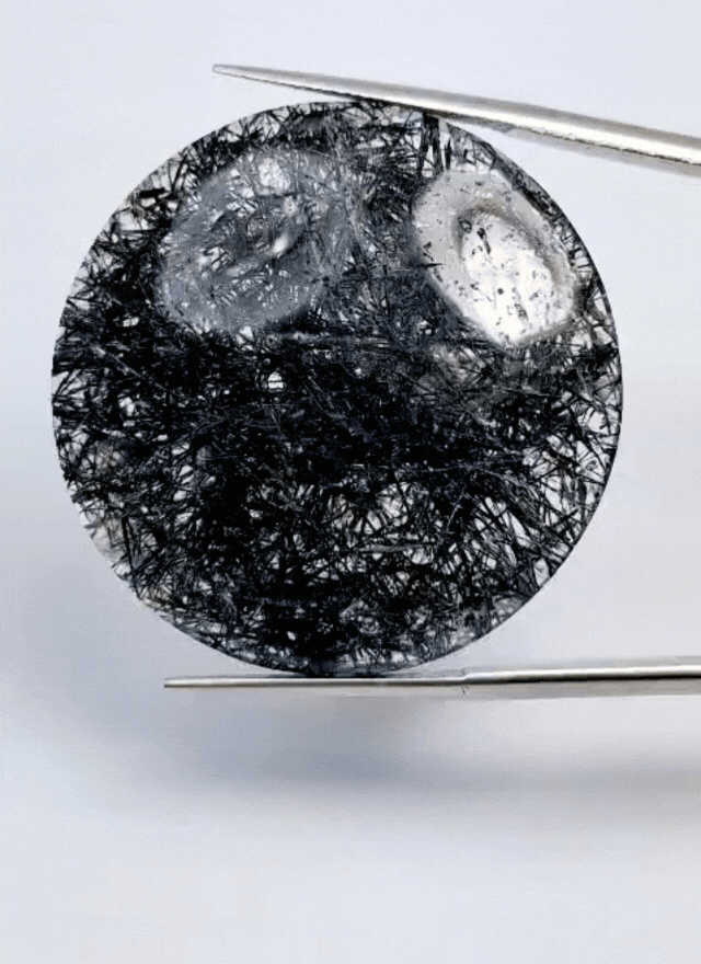 43.25ct Quartz With Inclusion 34mm