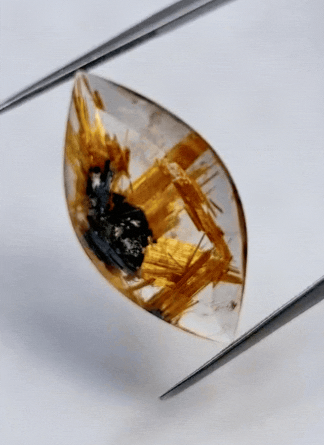 22.70ct Rutile 30x16mm