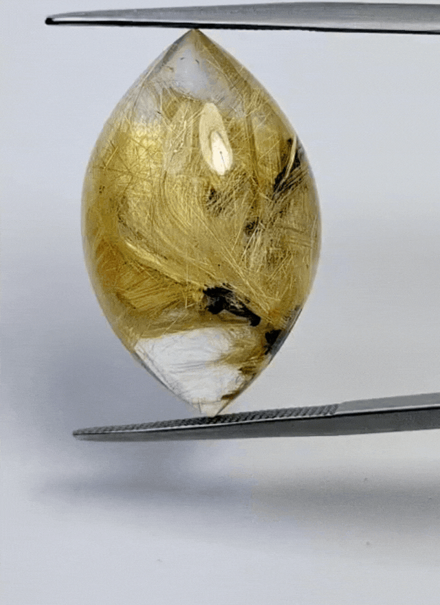 26.40ct Rutile Cabochon 26x14mm