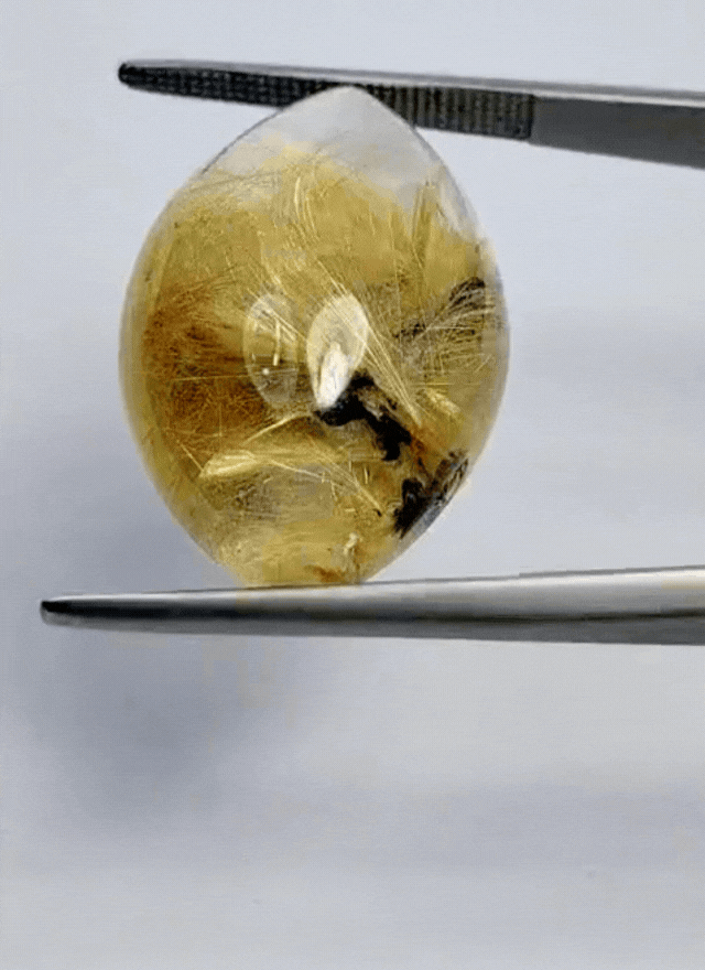 26.40ct Rutile Cabochon 26x14mm