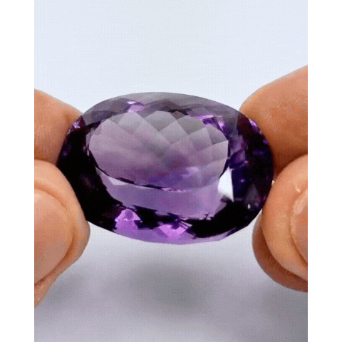 64.80ct Amethyst 29x22mm