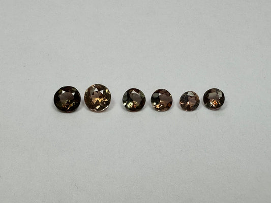 1.83ct Andalusite 4mm 5mm