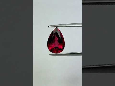 2.18ct Rubellite 10x7mm