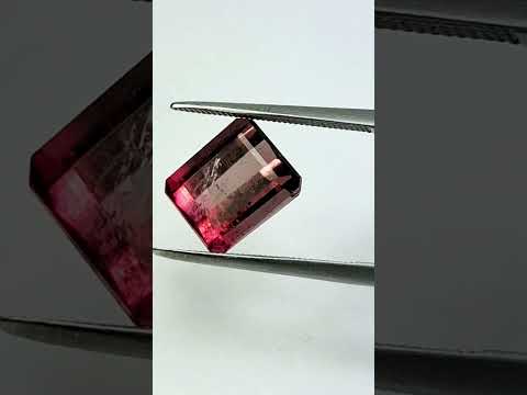 5.64ct Tourmaline bicolor 10.5x9mm