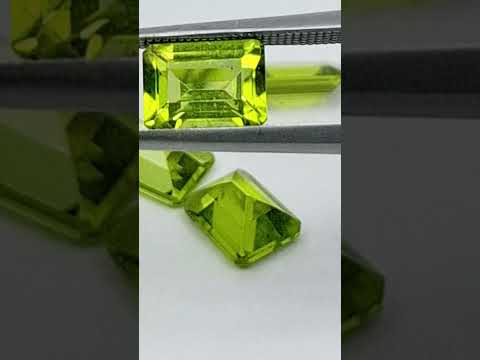 6ct Peridot calibrated 8x6mm