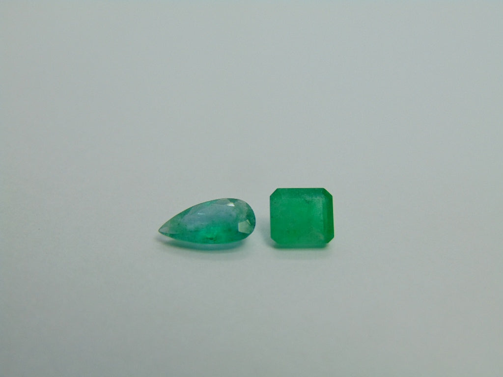 1.70ct Emerald 9x5mm 6mm