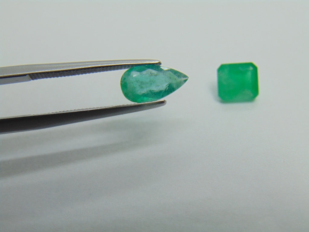 1.70ct Emerald 9x5mm 6mm