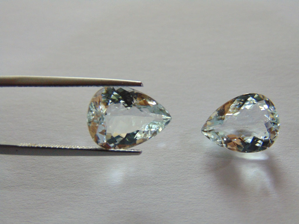 9.40ct Aquamarine Pair