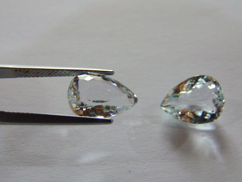 9.40ct Aquamarine Pair