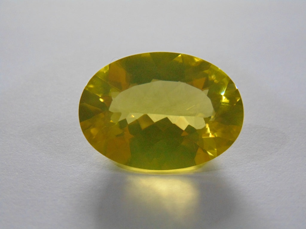 23.60ct Green Gold 25x18mm