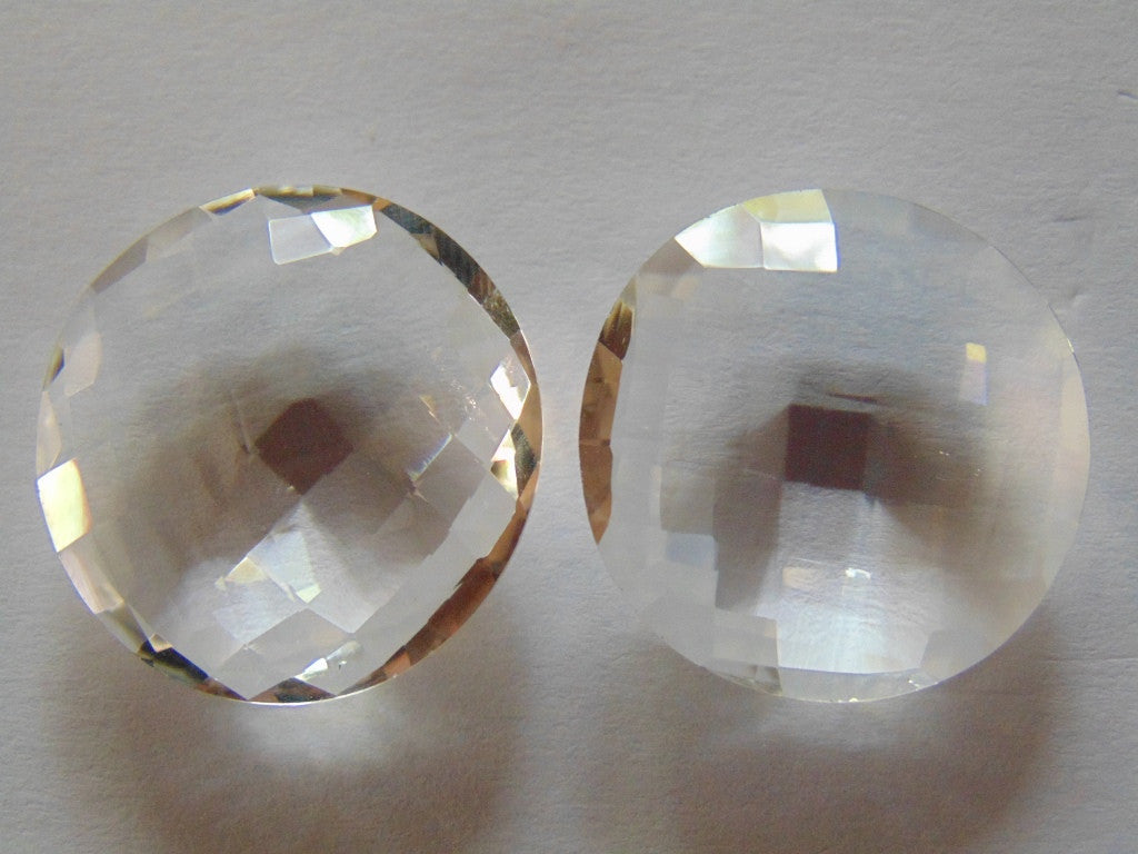 67ct Quartz (Crystal) Pair
