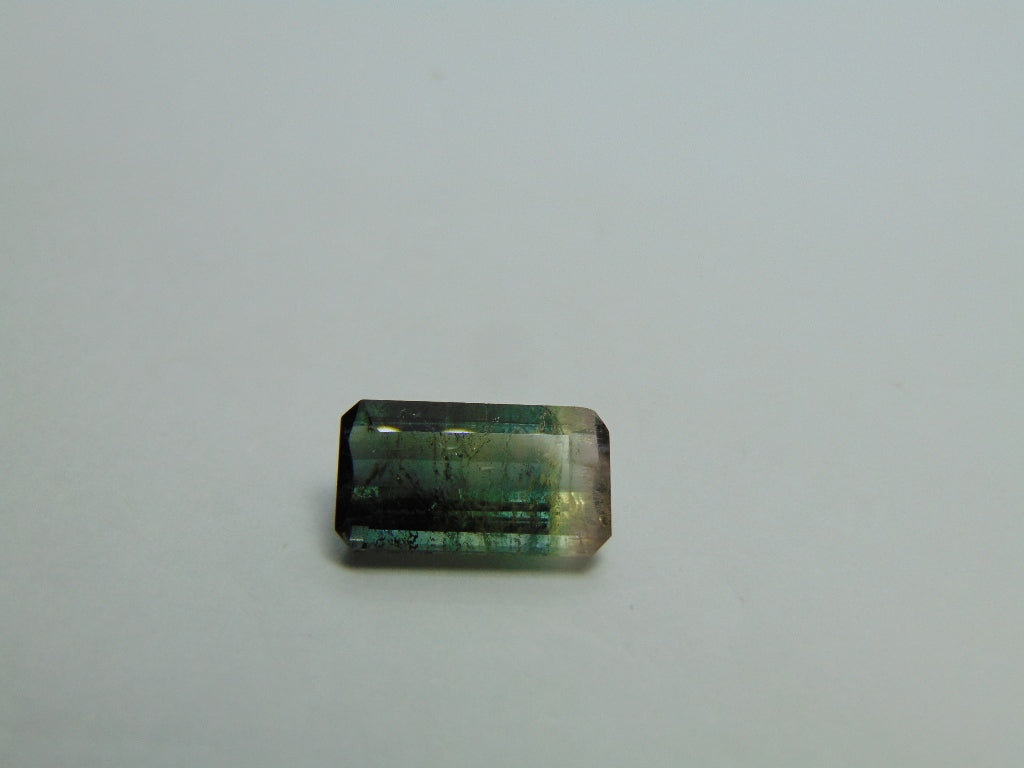 6.05ct Tourmaline Bicolor 15x8mm