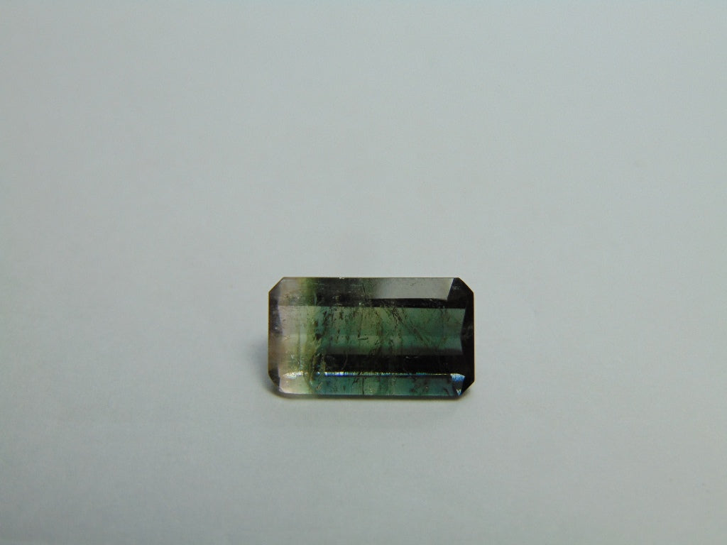 6.05ct Tourmaline Bicolor 15x8mm