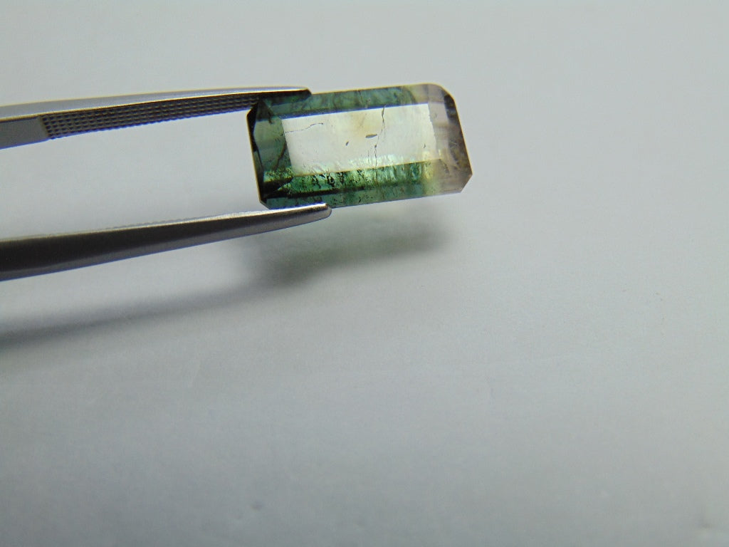 6.05ct Tourmaline Bicolor 15x8mm